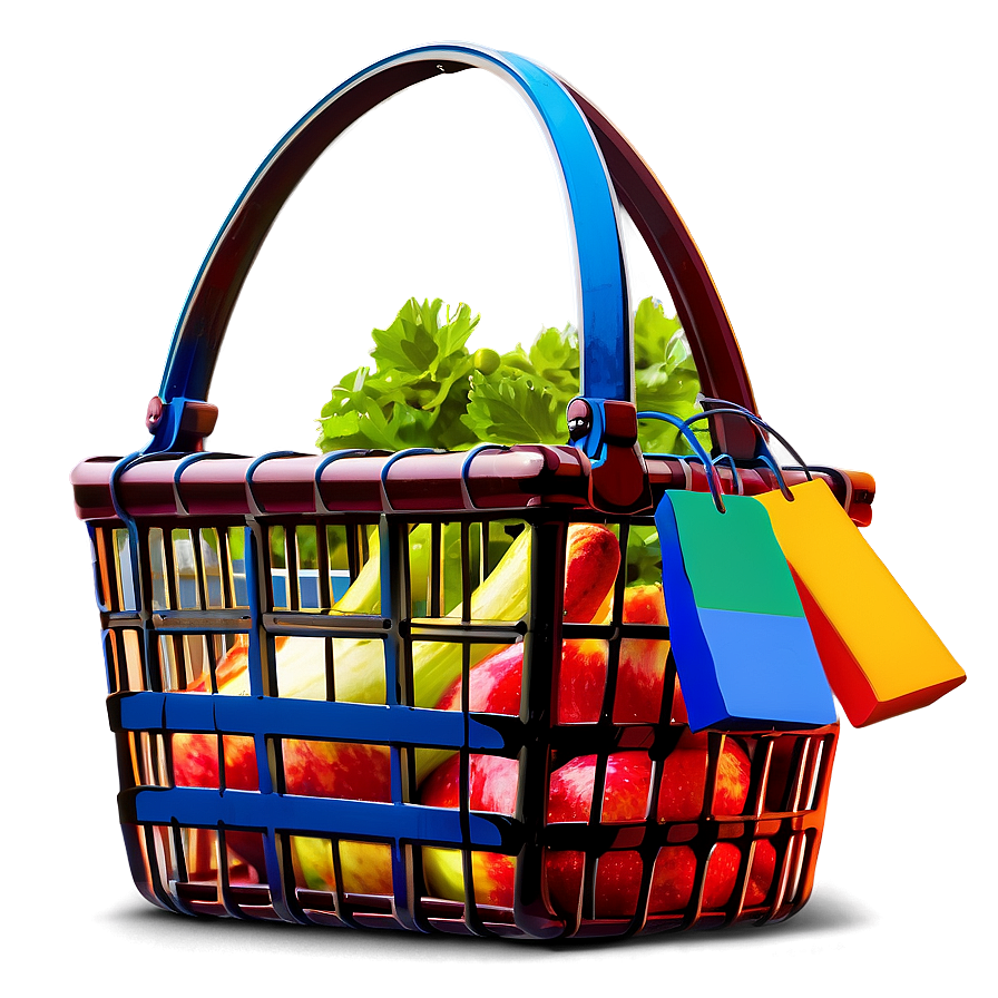 Shopping Basket For Sale Png 06272024 PNG image