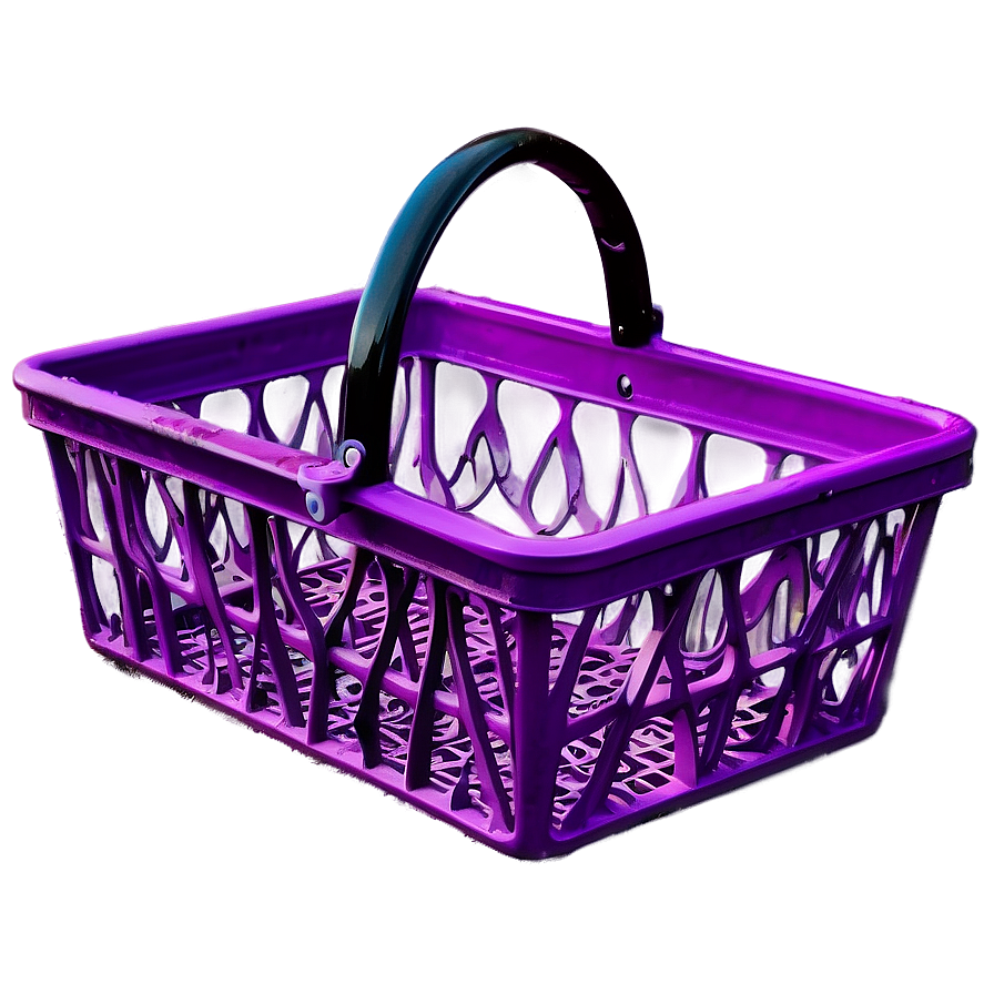 Shopping Basket With Handle Png 10 PNG image