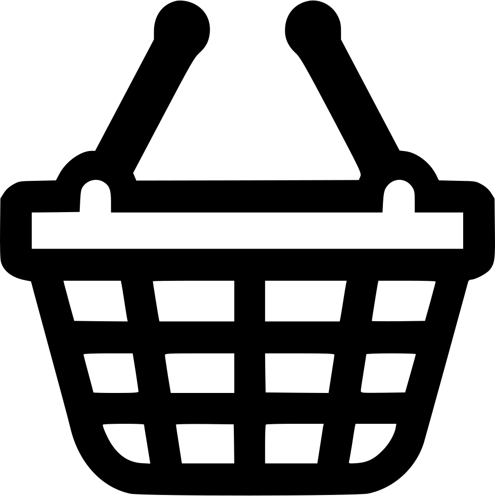 Shopping Cart Icon Silhouette PNG image