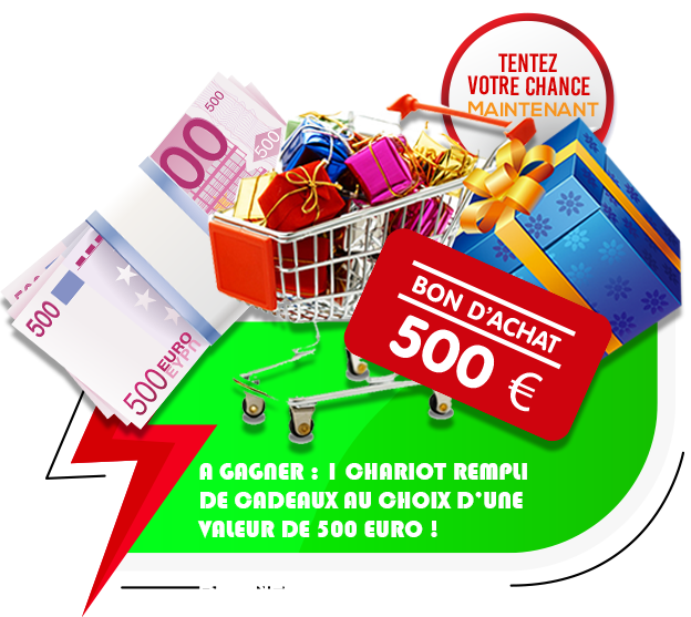 Shopping Spree Contest Graphic PNG image