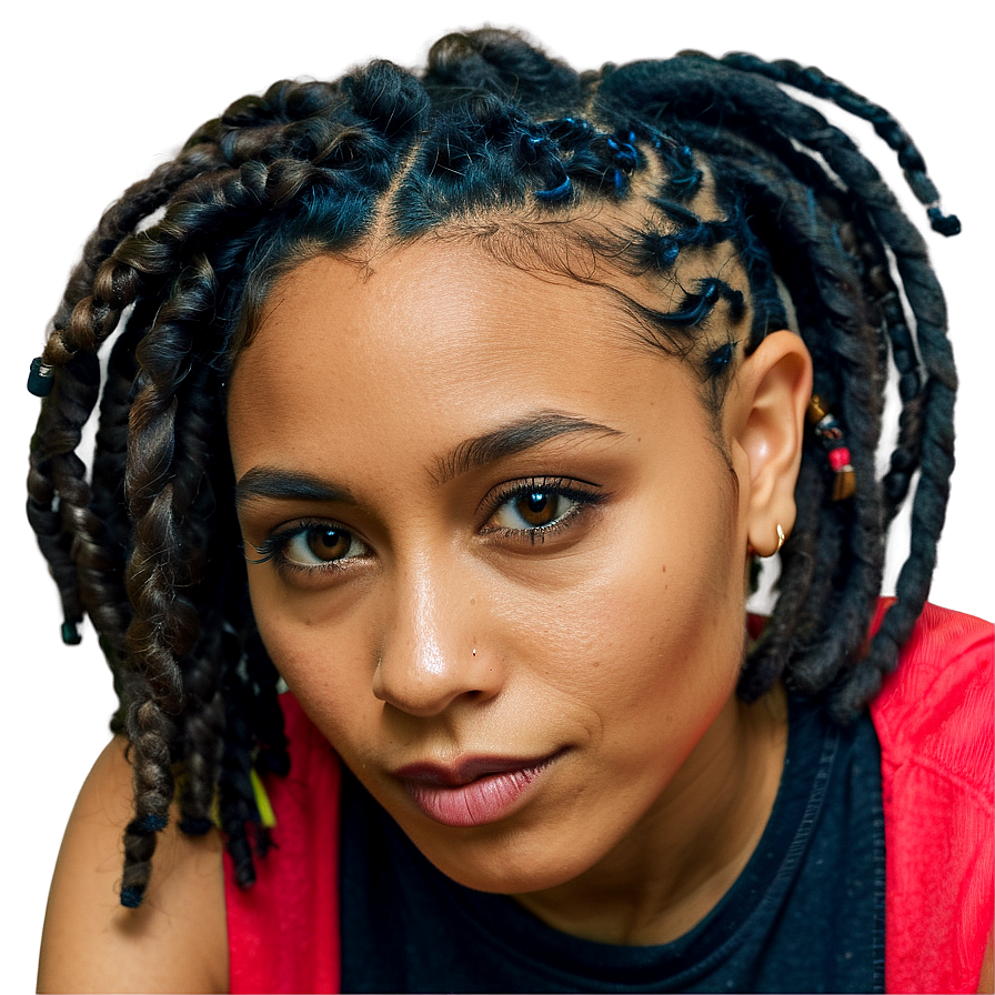 Short Dreads For Beginners Png 87 PNG image