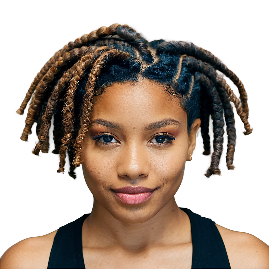 Short Dreads Retwist Method Png 06272024 PNG image