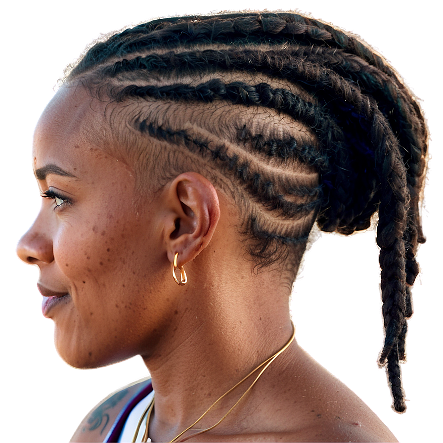 Short Dreads With Fade Png Xag45 PNG image