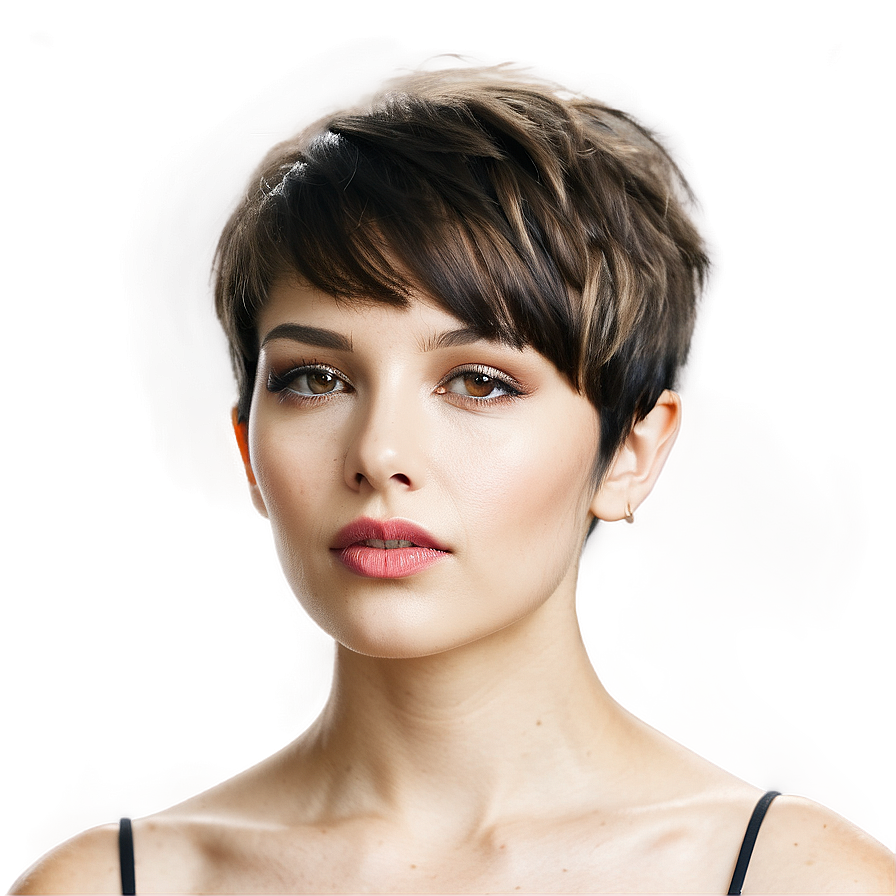 Short Hair Vogue Png 64 PNG image