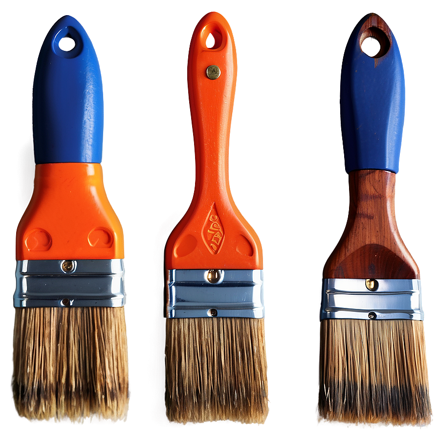 Short Handle Paint Brushes Png 75 PNG image