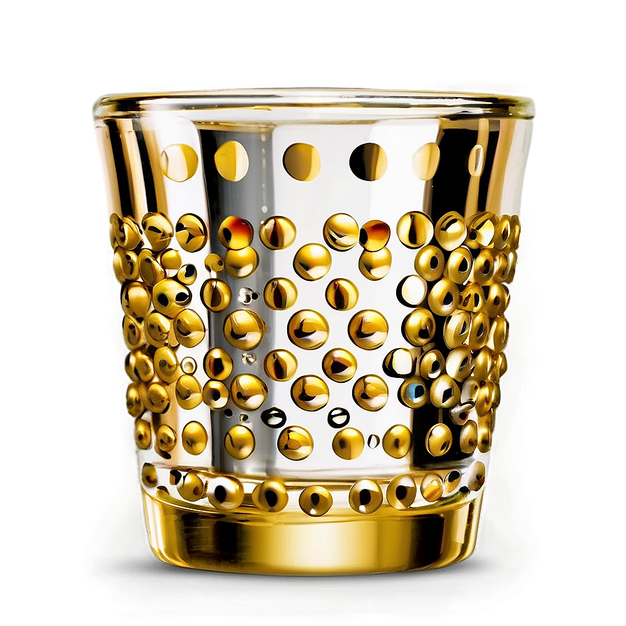 Shot Glass Filled With Gold Png 3 PNG image