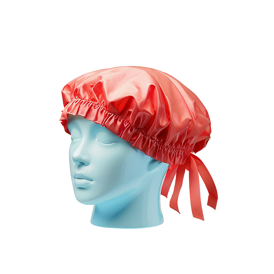 Shower Cap With Ribbon Png Mij PNG image