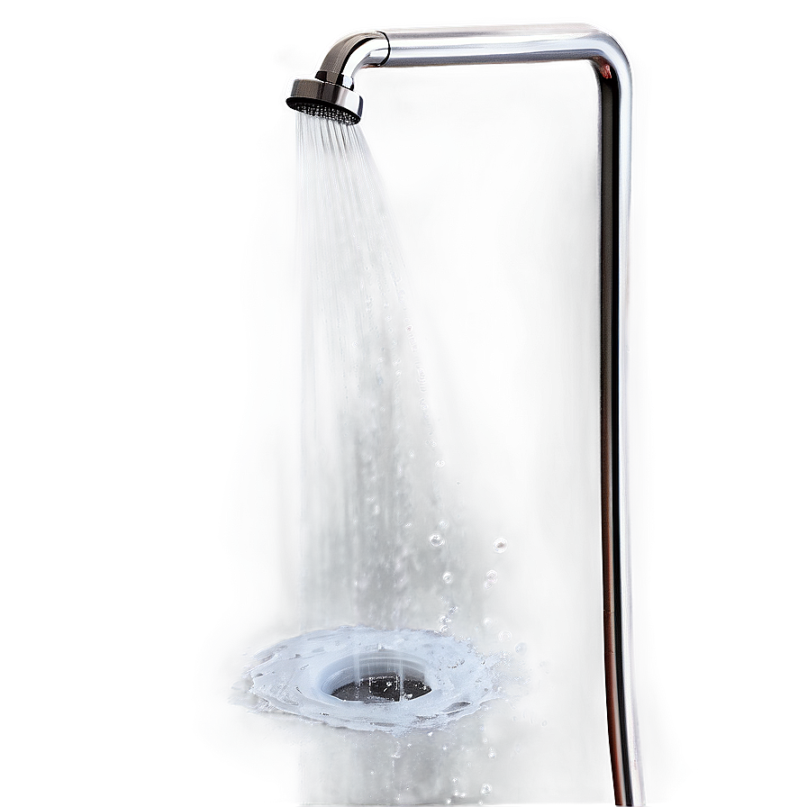 Shower Water Whirl Png 06292024 PNG image