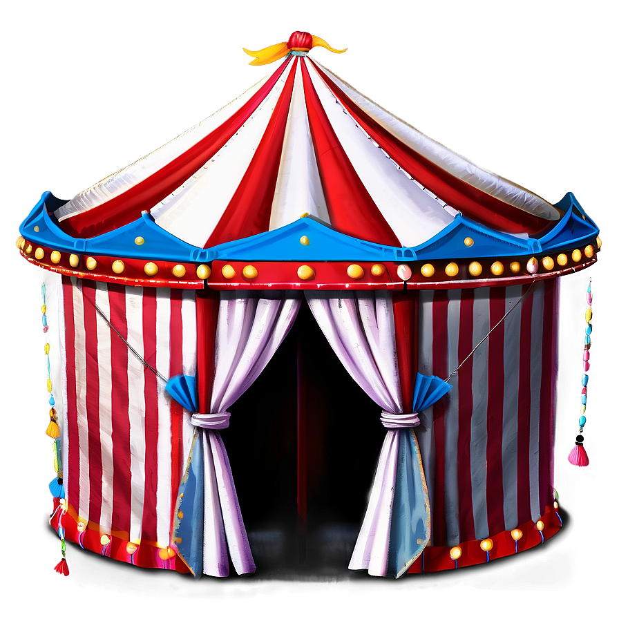 Showtime Circus Tent Png 06242024 PNG image