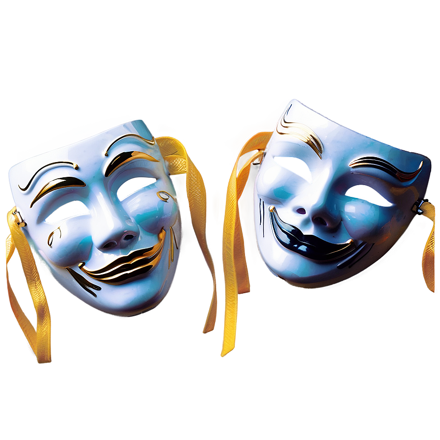 Showtime Drama Mask Png Bwo PNG image