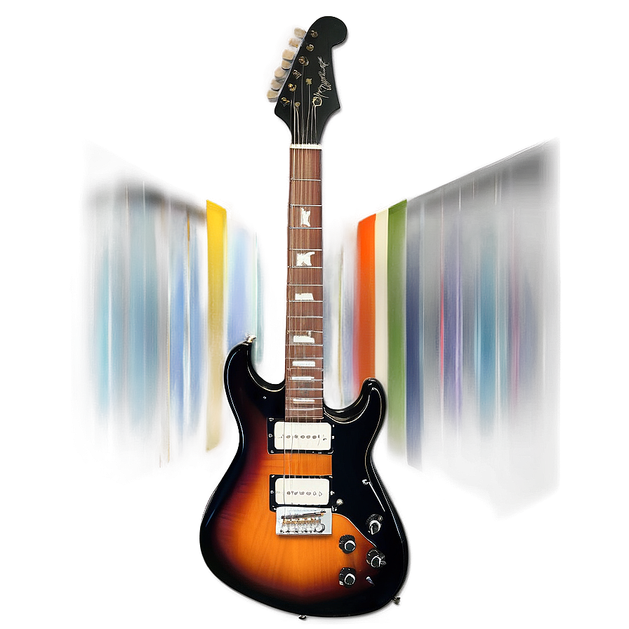 Showtime Rock Guitar Png 26 PNG image