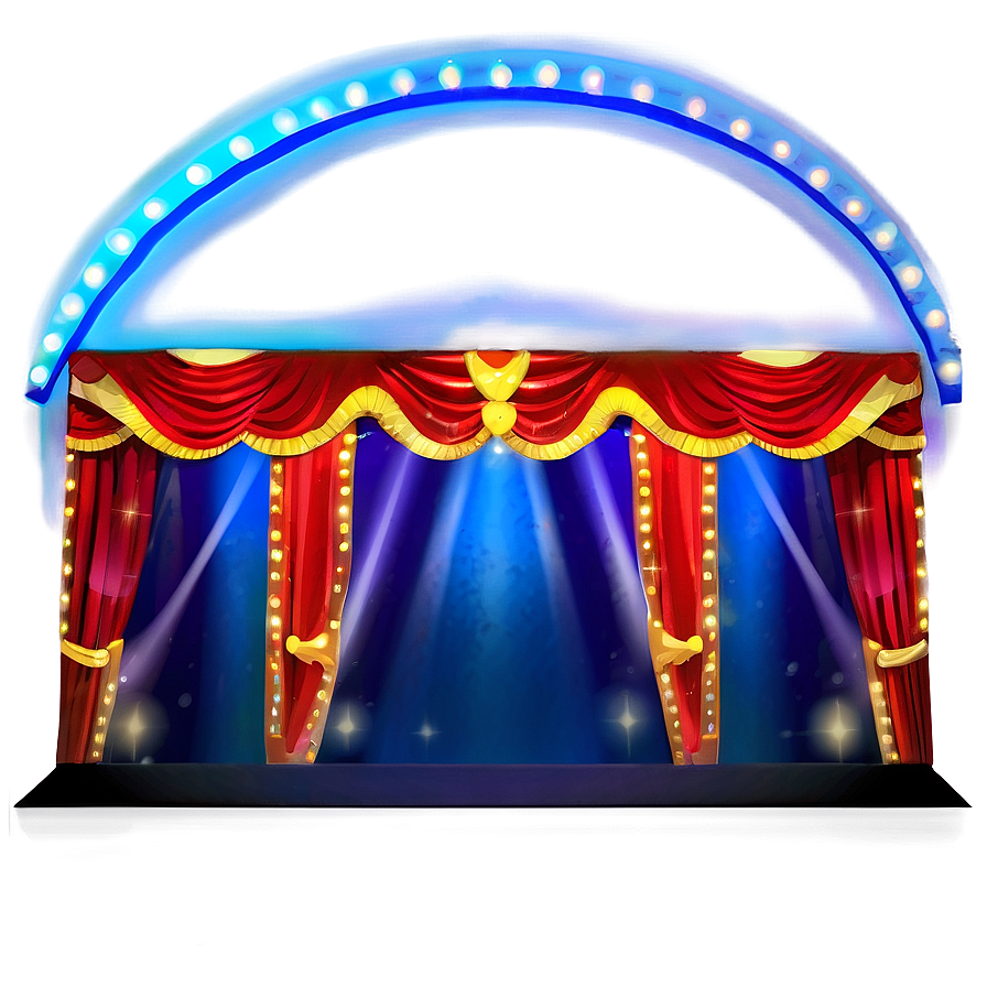 Showtime Stage Png 06242024 PNG image