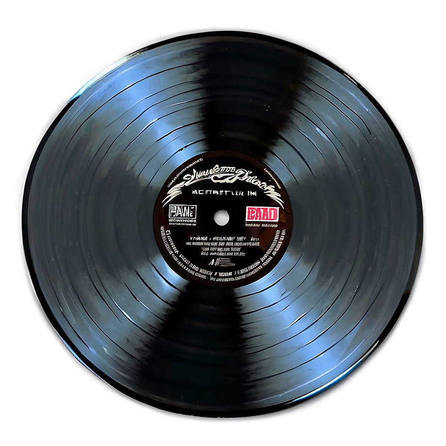 Showtime Vinyl Record Png 06242024 PNG image