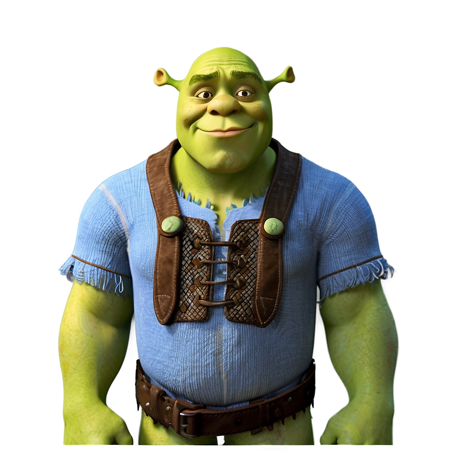 Shrek 3d Model Png Wky7 PNG image