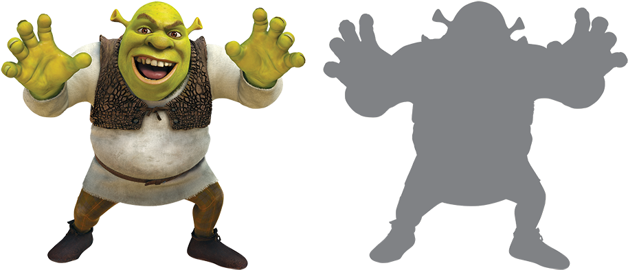 Shrek_ Character_ Pose PNG image