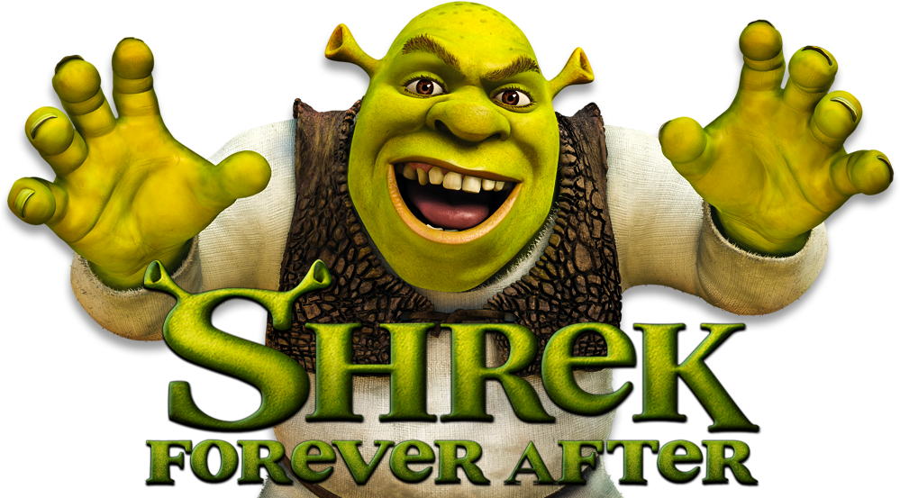 Shrek Forever After Promotional Graphic PNG image