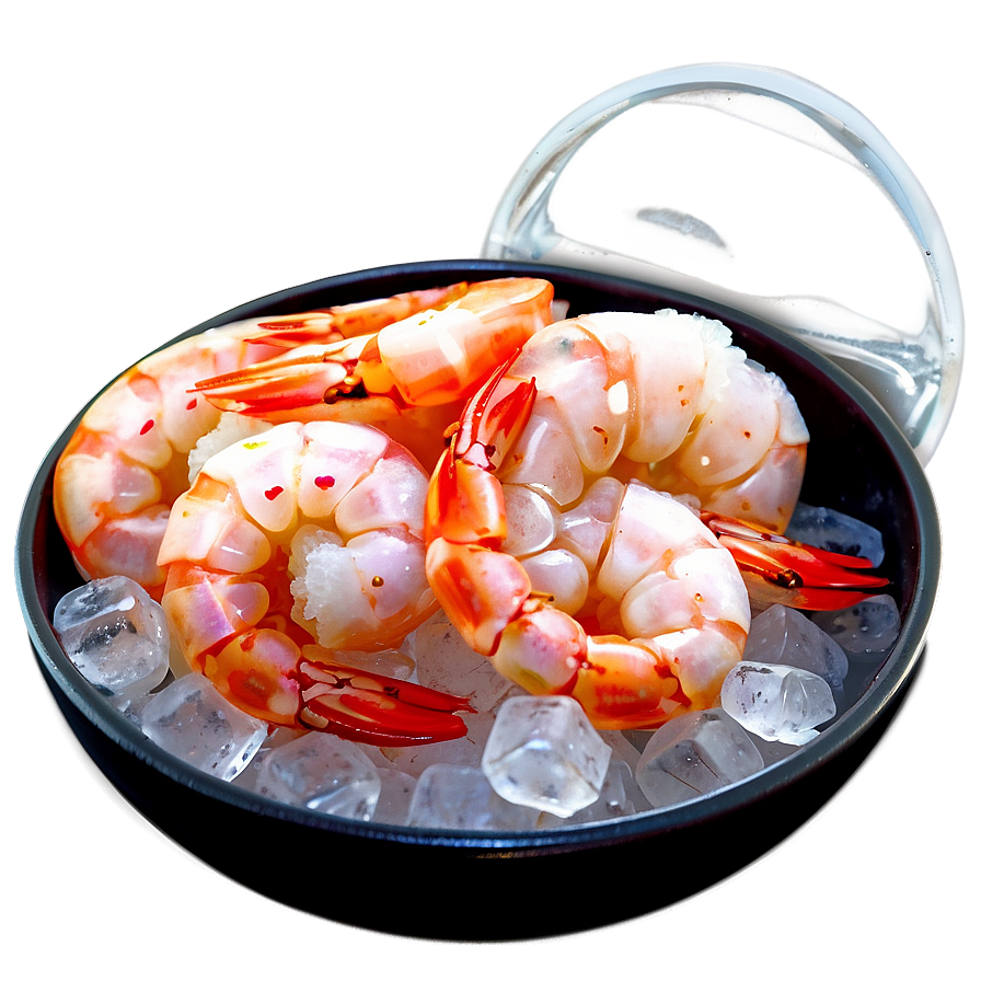 Shrimp On Ice Png Gkj PNG image