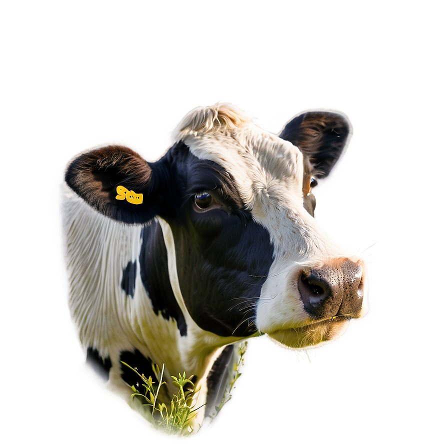 Shy Cow Face Png 06212024 PNG image