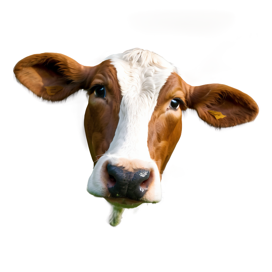 Shy Cow Face Png 24 PNG image