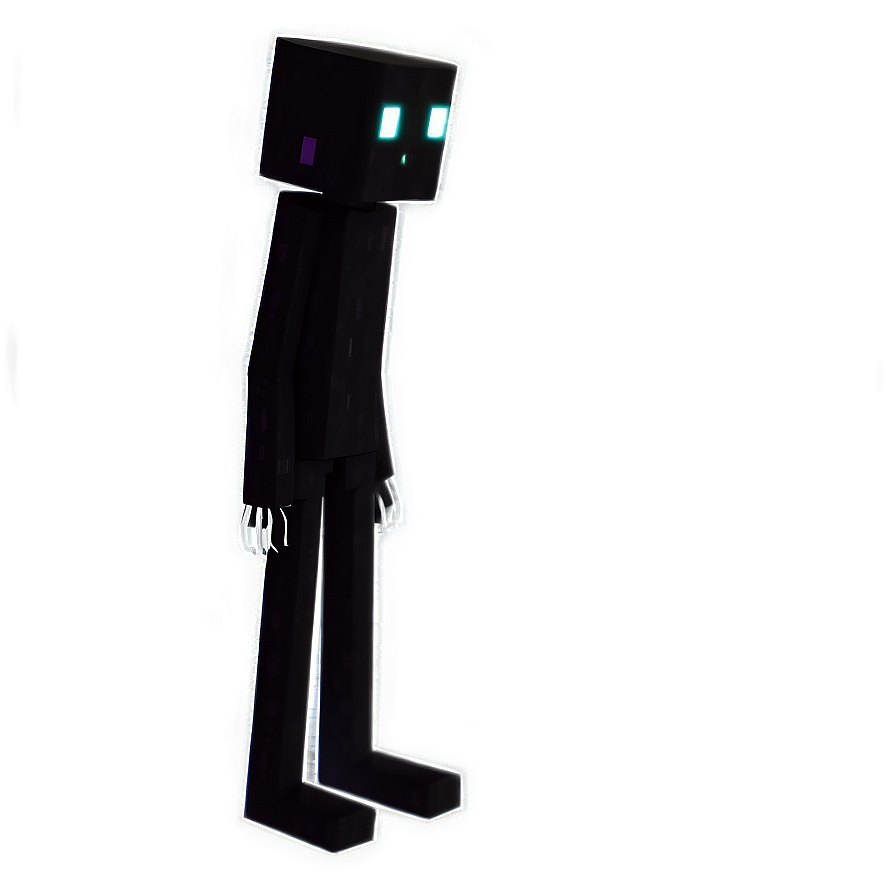 Shy Enderman Looking Away Png Vcj61 PNG image