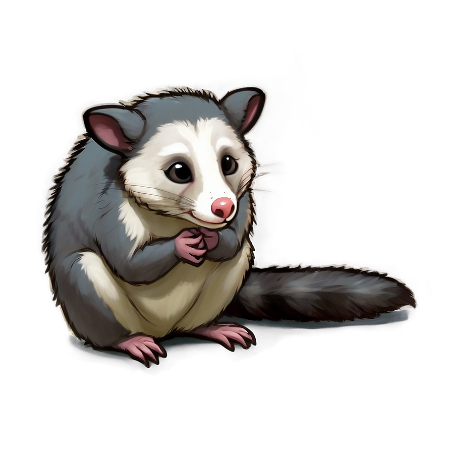 Shy Possum Picture Png Eil PNG image