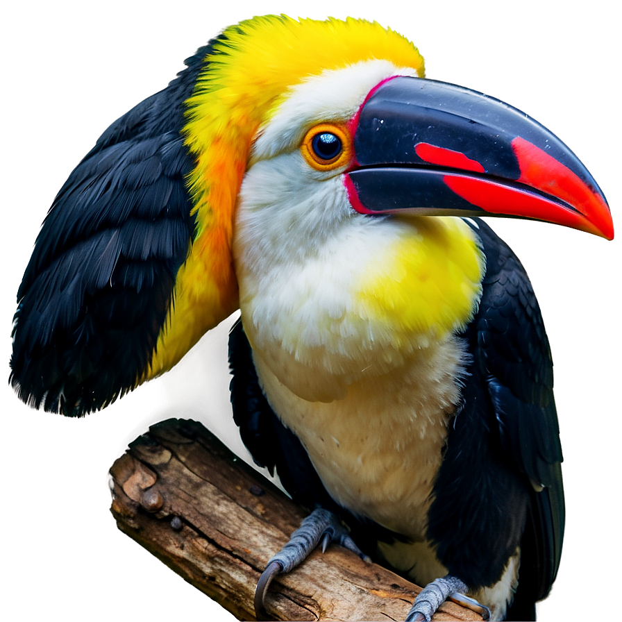 Shy Toucan Hiding Png 06112024 PNG image