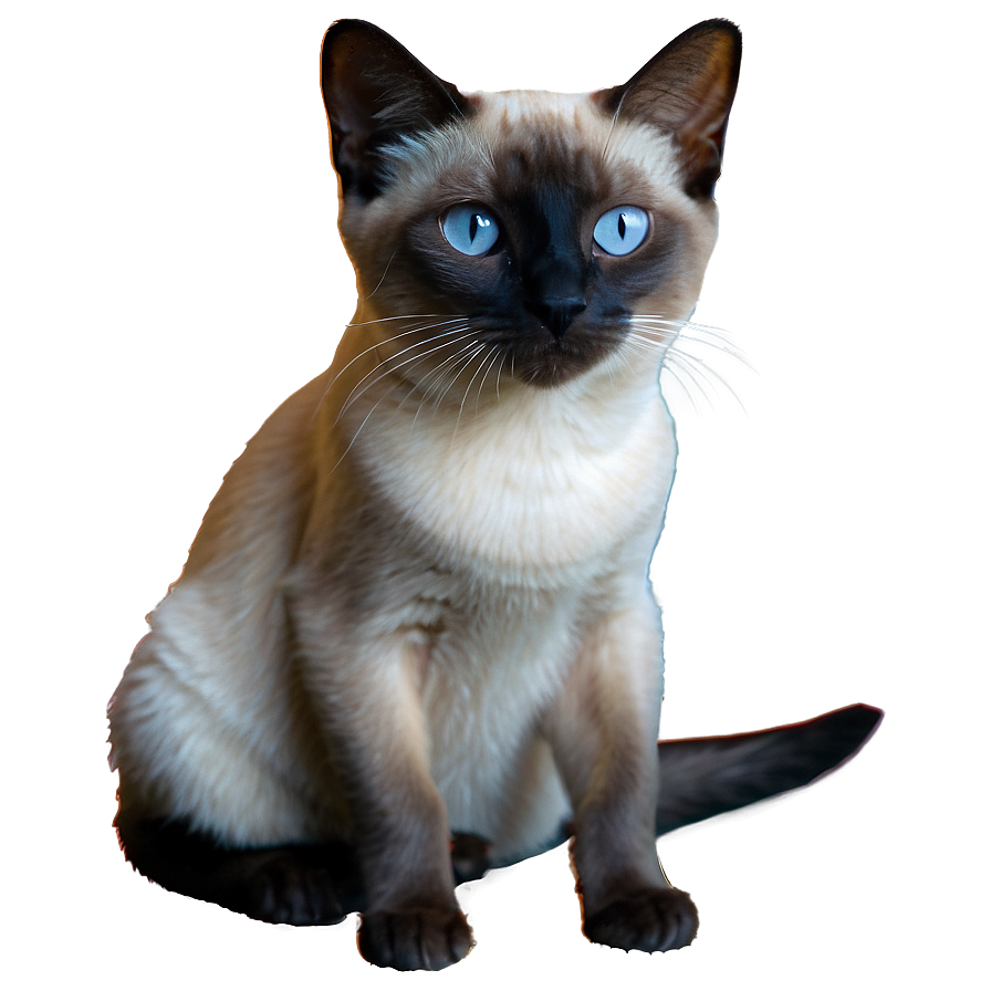 Siamese Cat A PNG image