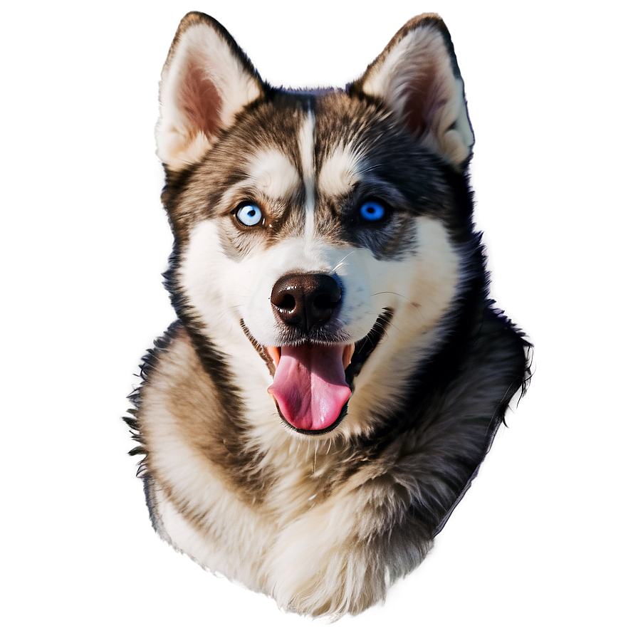 Siberian Husky Chewing Png Mhk PNG image