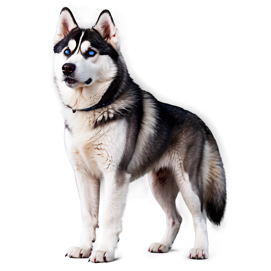 Siberian Husky Family Png 06252024 PNG image