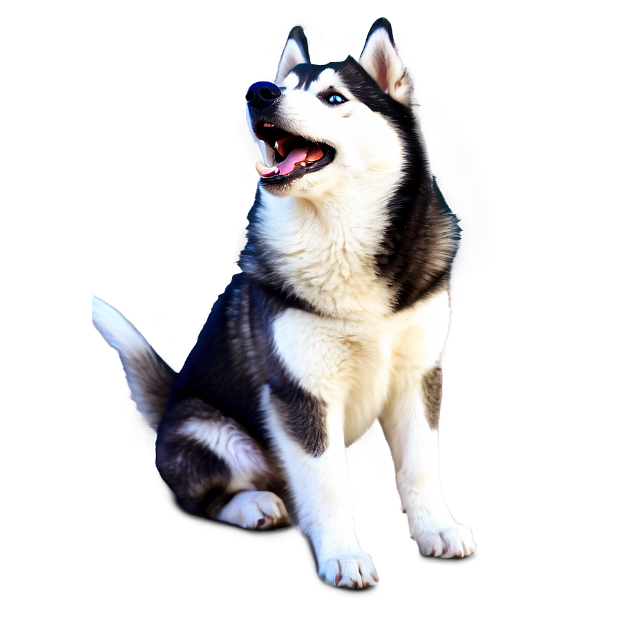 Siberian Husky Howling Png Hcc PNG image