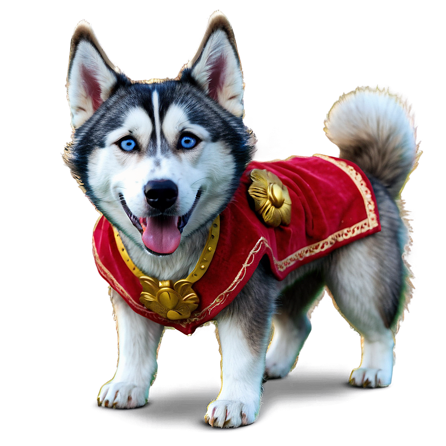 Siberian Husky In Costume Png Nqt88 PNG image