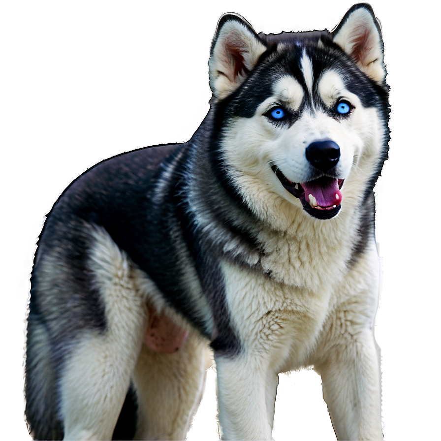 Siberian Husky In Nature Png 06252024 PNG image