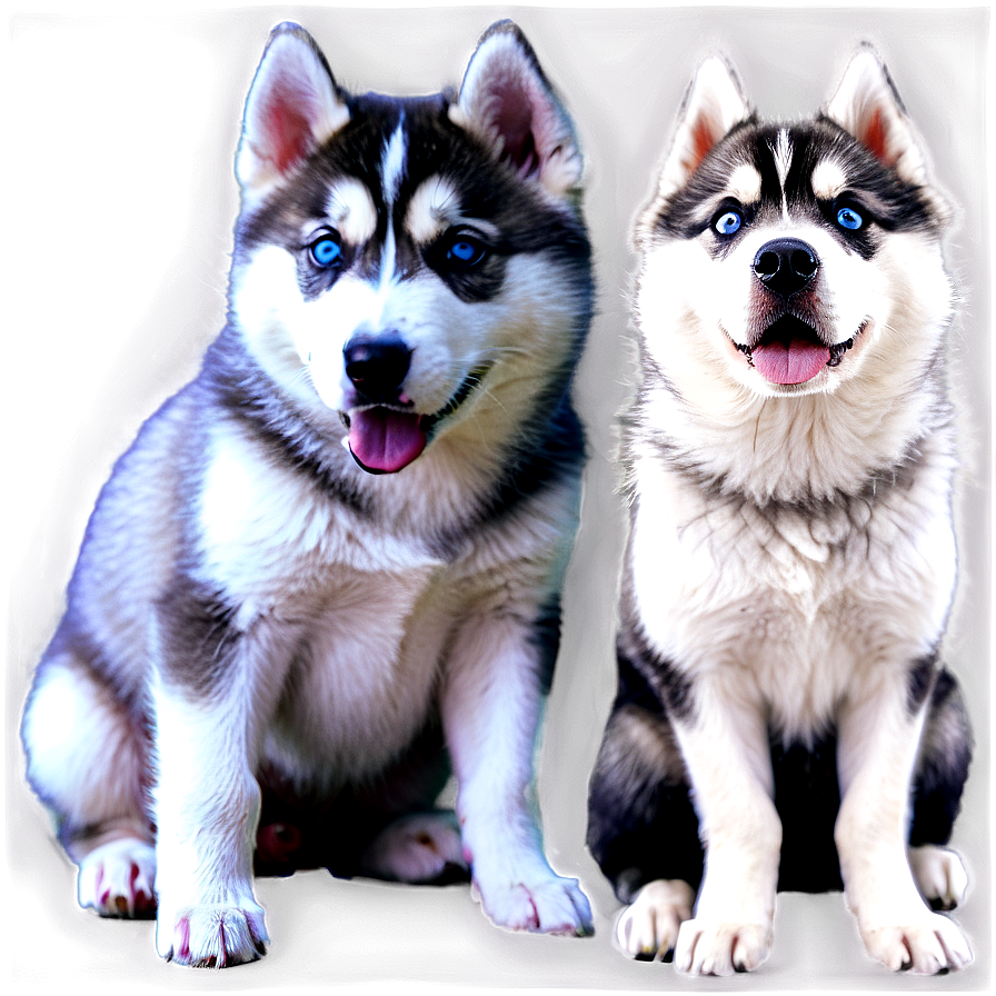 Siberian Husky Puppy Png 06252024 PNG image