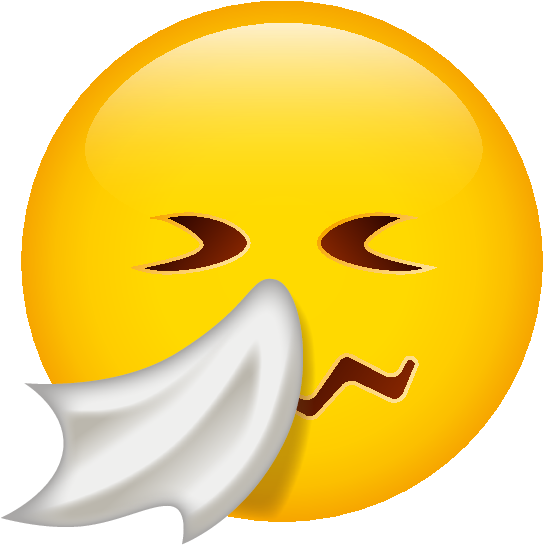Sick Emoji Facewith Mask PNG image