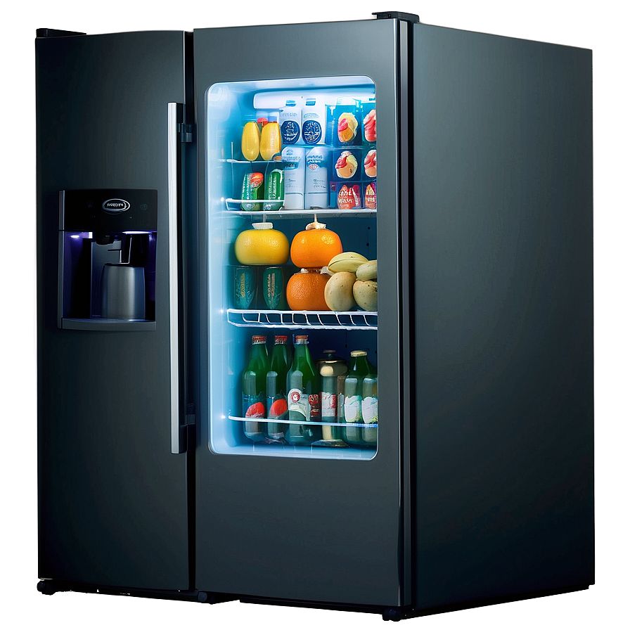 Side By Side Refrigerator Png Pev PNG image