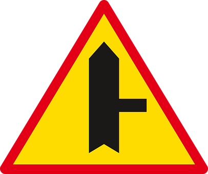 Side Road Traffic Sign PNG image