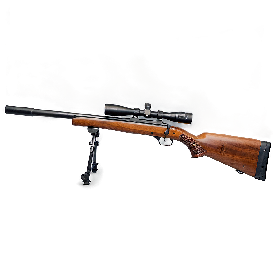 Side View Hunting Rifle Png 20 PNG image