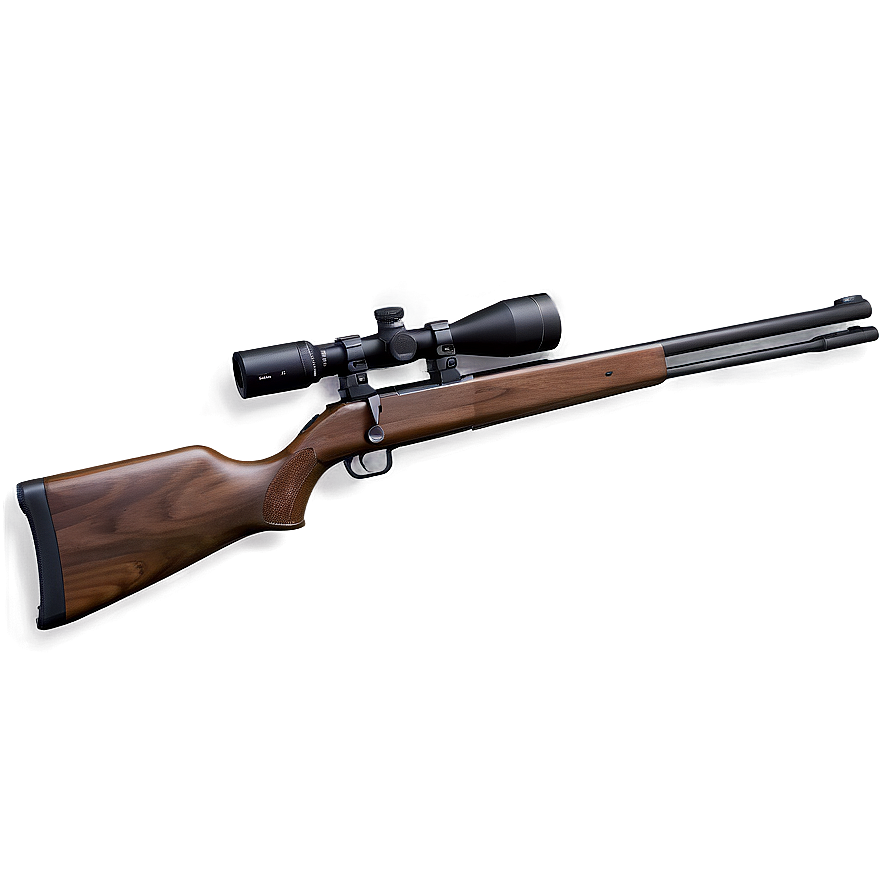 Side View Hunting Rifle Png Xob PNG image