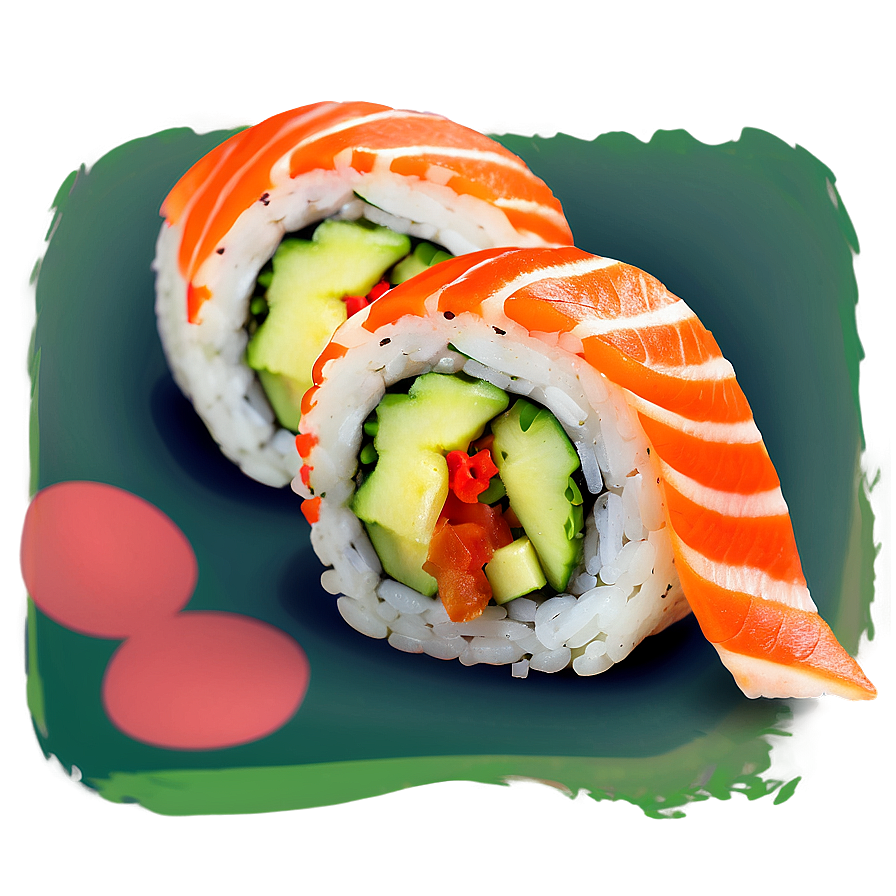 Signature Sushi Rolls Png 05212024 PNG image