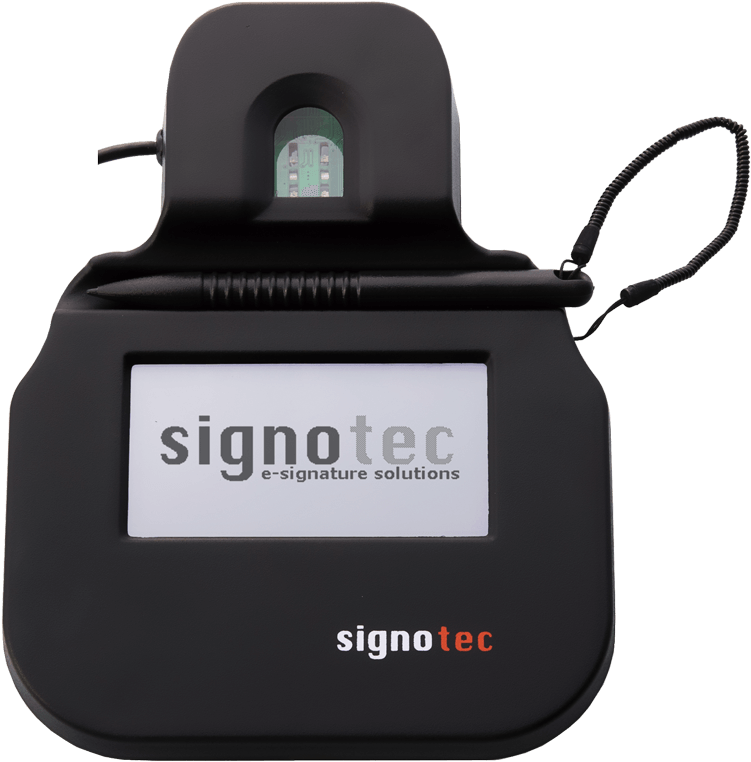 Signotec Electronic Signature Device PNG image