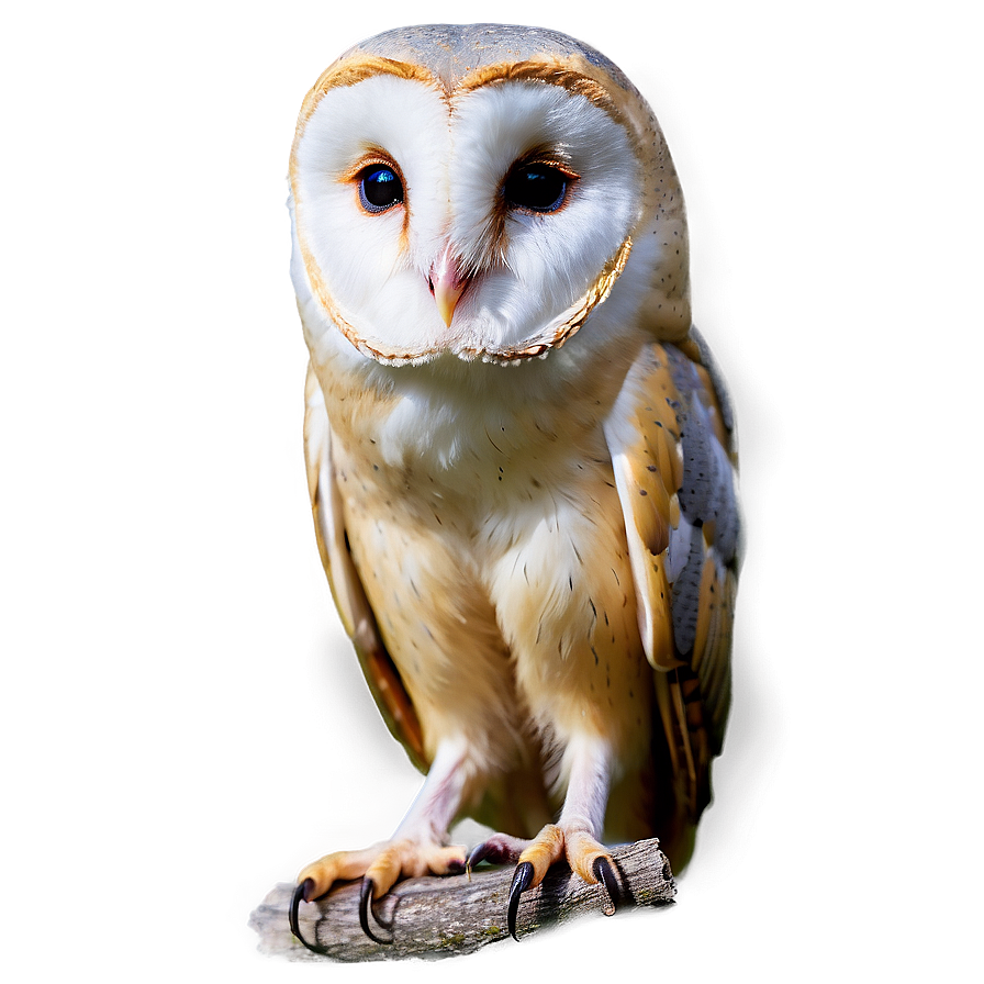 Silent Barn Owl Png 06252024 PNG image