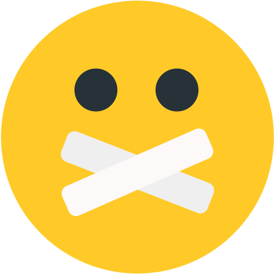 Silent_ Emoji_ Expression PNG image