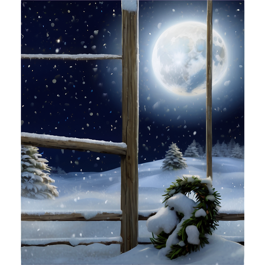 Silent Night Blizzard Png 86 PNG image