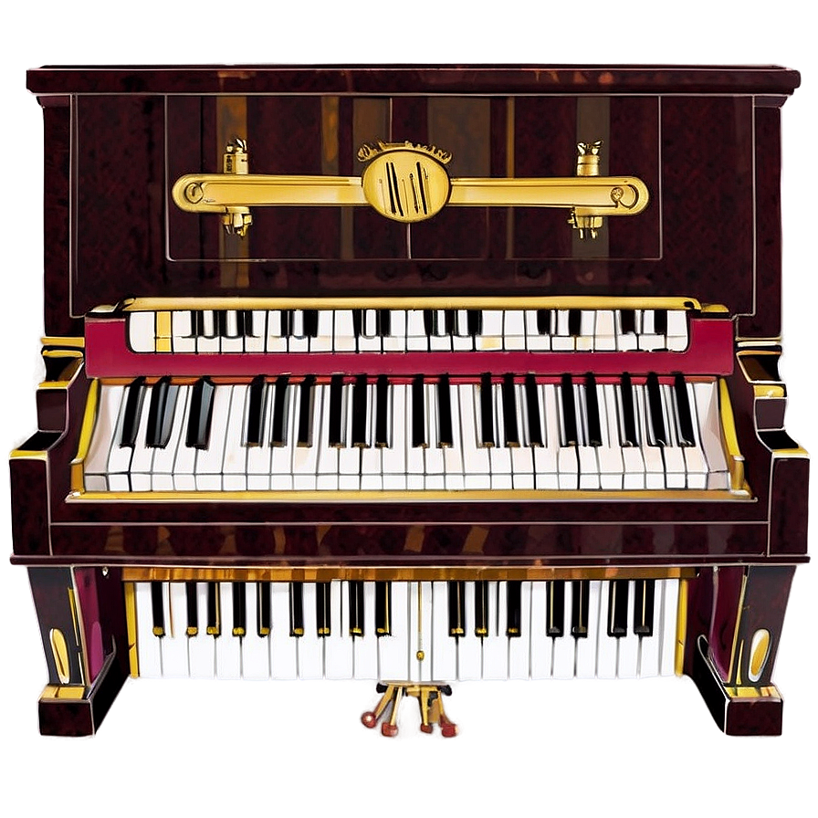 Silent Practice Upright Piano Png Aid27 PNG image