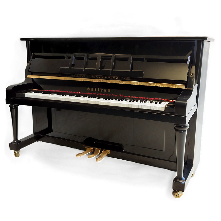 Silent Practice Upright Piano Png Fth79 PNG image