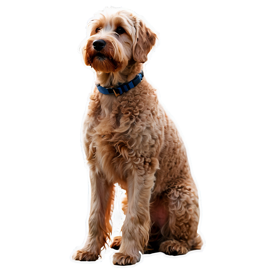 Silhouette Of Labradoodle Png 18 PNG image