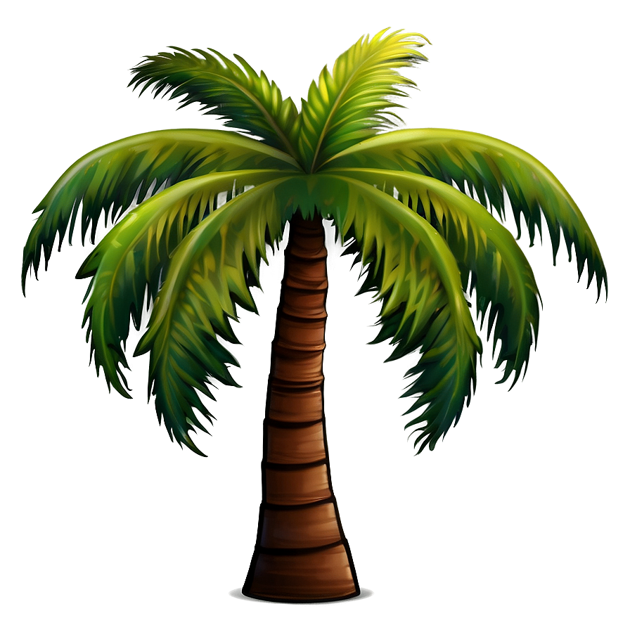 Silhouette Palm Tree Emoji Png Xgw PNG image