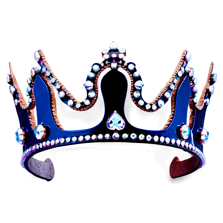 Silhouette Queen Crown B PNG image