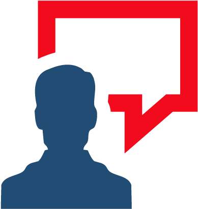 Silhouette Speech Bubble Concept PNG image