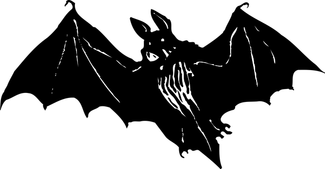 Silhouetted Batin Darkness PNG image
